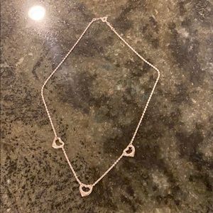 Tiffany and Co Open Heart Necklace